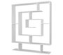 Hanah Home Estantería Escandinava Blanca 124.8x149.4x22 cm